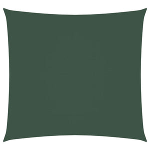 Vela Parasole in Tela Oxford Quadrata 2x2 m Verde Scuro 135465