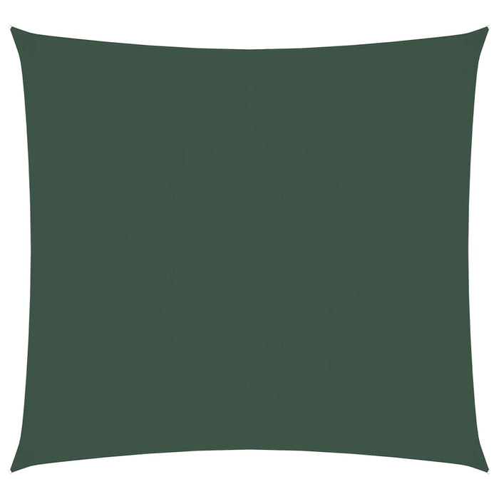 Vela Parasole in Tela Oxford Quadrata 2x2 m Verde Scuro 135465