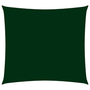 Vela parasole in tessuto oxford quadrato 3,6 x 3,6 m verde scuro 02_0009482