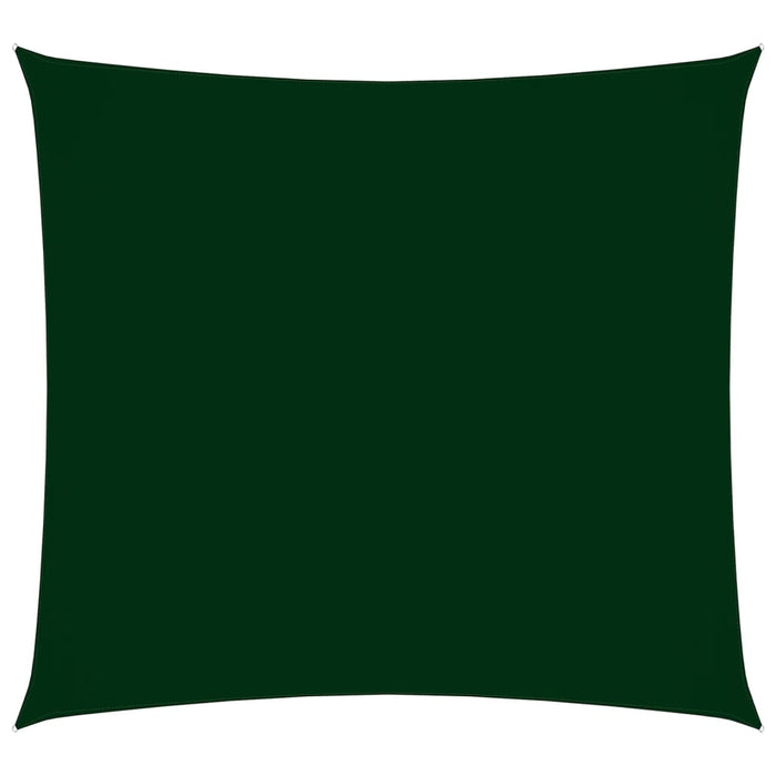 Vela parasole in tessuto oxford quadrato 3,6 x 3,6 m verde scuro 02_0009482