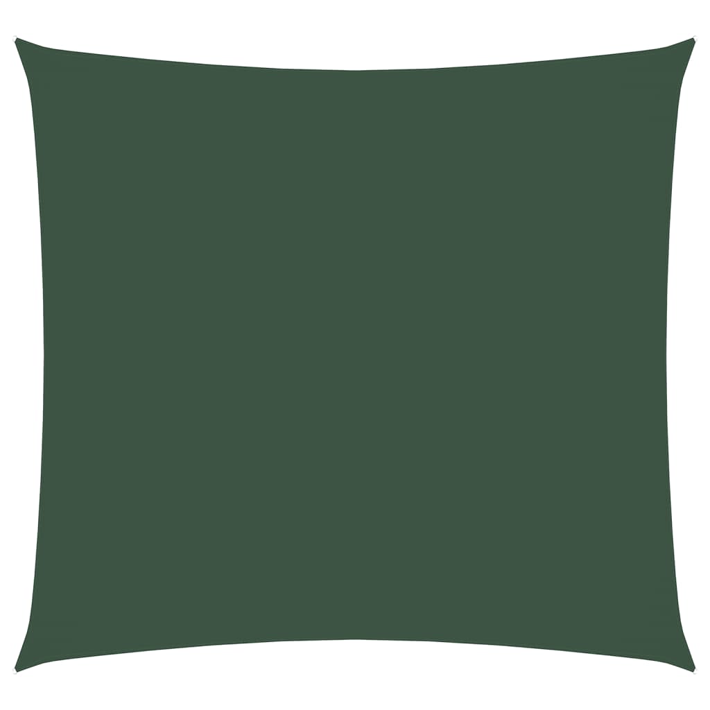 Vela Parasole in Tela Oxford Quadrata 4x4 m Verde Scuro cod mxl 56466