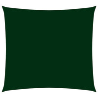 Vela per ombrellone quadrata in tessuto oxford 4 x 4 m verde scuro 02_0009512