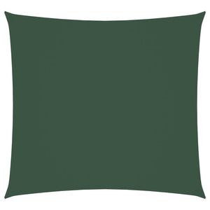 Vela Parasole in Tela Oxford Quadrata 5x5 m Verde Scurocod mxl 71024
