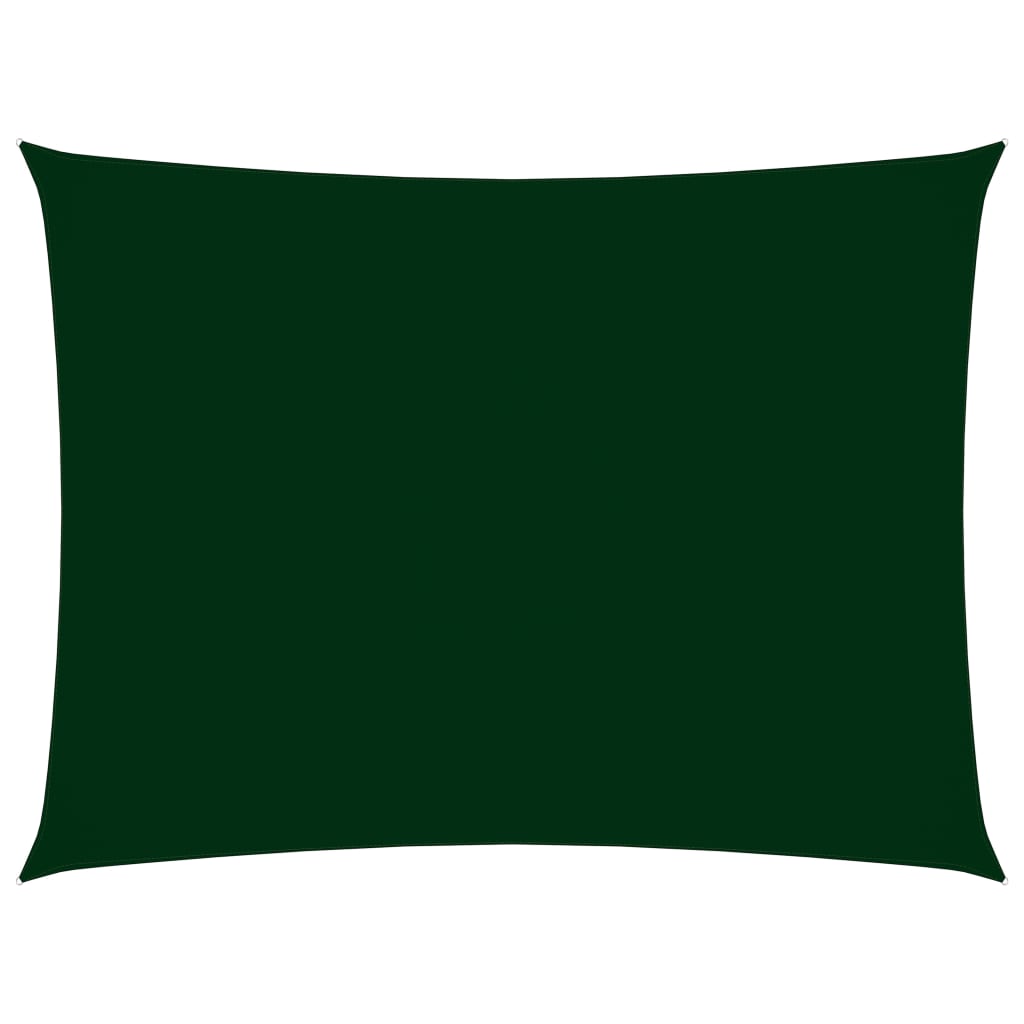 Vela parasole in tessuto oxford rettangolare 2,5 x 4 m verde scuro 02_0009573