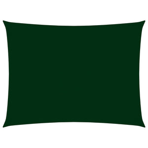 Vela parasole in tessuto oxford rettangolare 2,5 x 4 m verde scuro 02_0009573