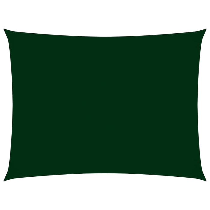 Vela parasole in tessuto oxford rettangolare 2,5 x 4 m verde scuro 02_0009573