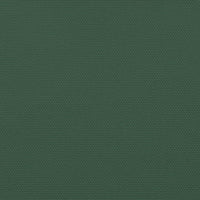 Parasole a Vela Oxford Rettangolare 2,5x5 m Verde Scuro 135484