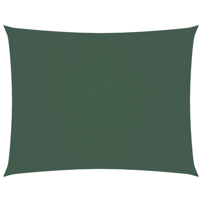 Parasole a Vela Oxford Rettangolare 3x4,5 m Verde Scuro cod mxl 16121