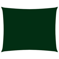 Vela parasole rettangolare in tessuto Oxford 3 x 45 m verde scuro 02_0009677