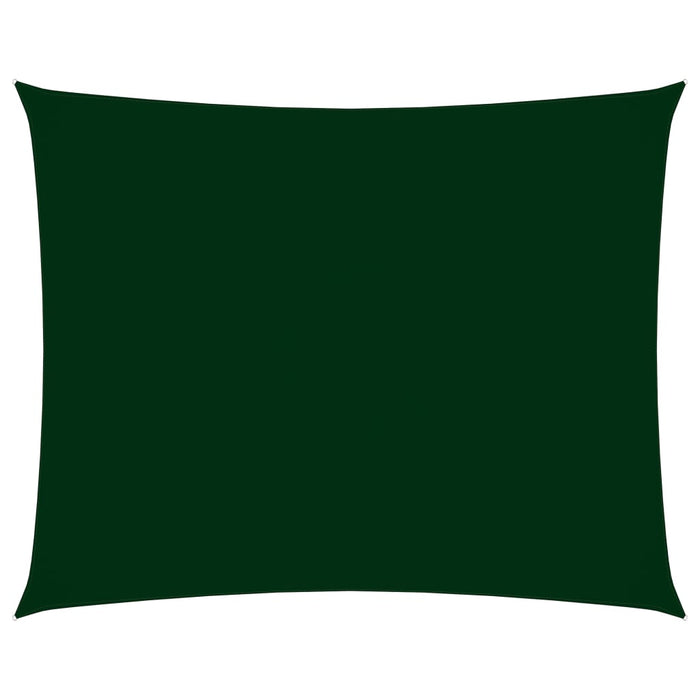 Vela parasole rettangolare in tessuto Oxford 3 x 45 m verde scuro 02_0009677