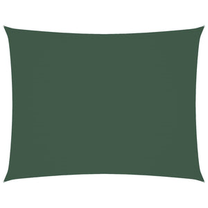 Parasole a Vela Oxford Rettangolare 3x6 m Grigio Talpa 135488