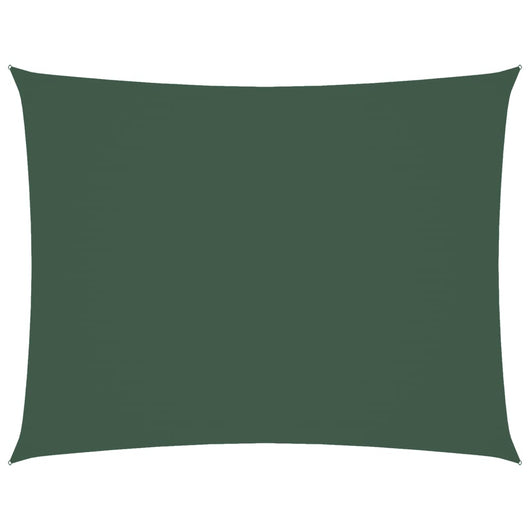 Parasole a Vela Oxford Rettangolare 3x6 m Grigio Talpa 135488