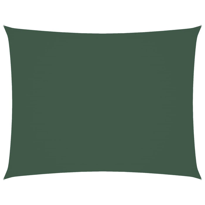 Parasole a Vela Oxford Rettangolare 3x6 m Grigio Talpa 135488