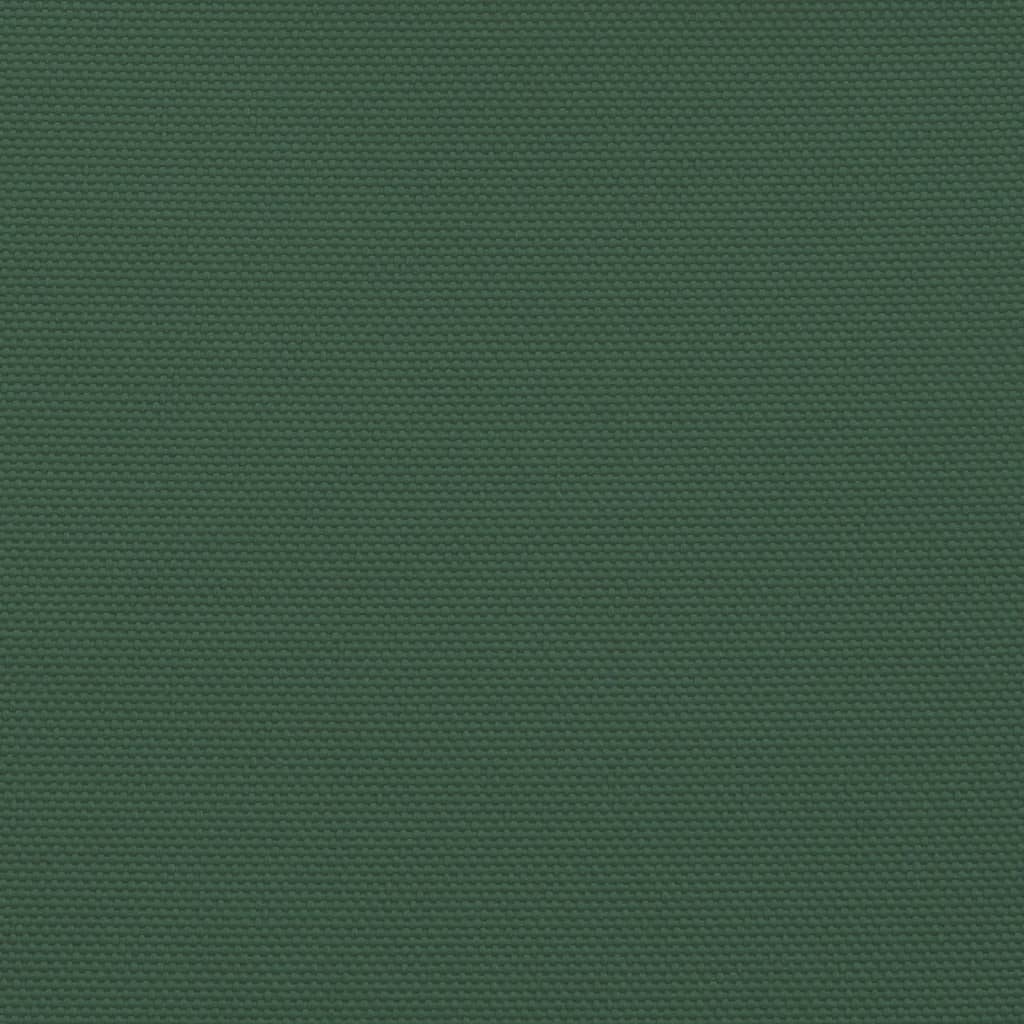 Parasole a Vela Oxford Rettangolare 3,5x5 m Verde Scuro 135490