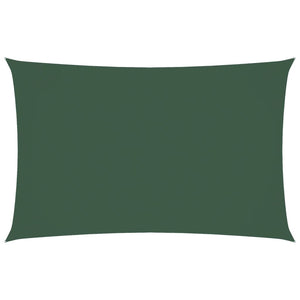 Parasole a Vela Oxford Rettangolare 4x7 m Verde Scurocod mxl 95062