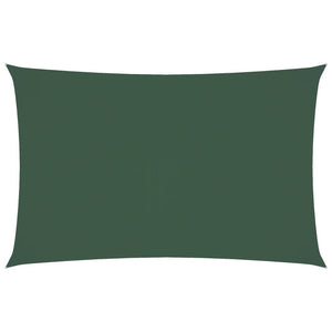 Parasole a Vela Oxford Rettangolare 5x8 m Verde Scuro cod mxl 56384