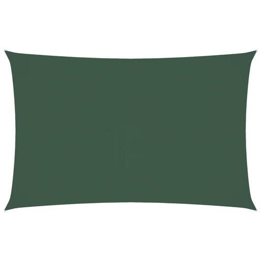 Parasole a Vela Oxford Rettangolare 5x8 m Verde Scuro cod mxl 56384