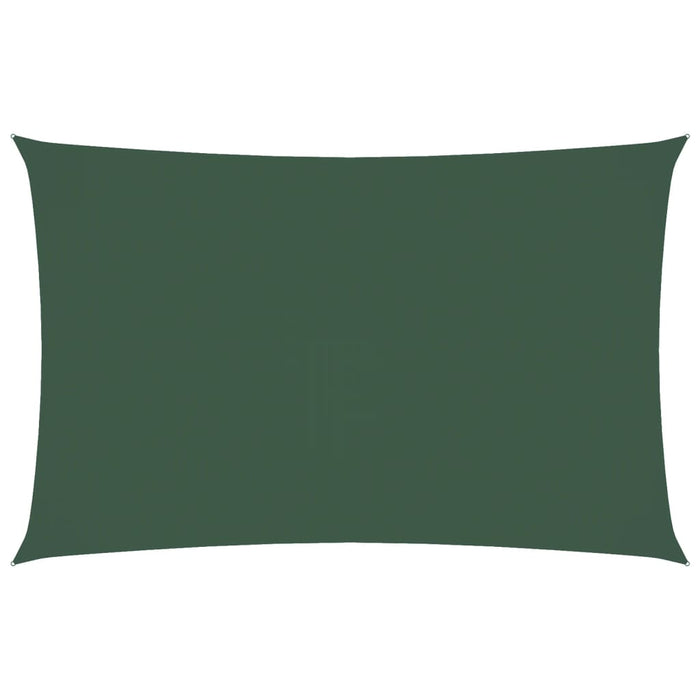 Parasole a Vela Oxford Rettangolare 5x8 m Verde Scuro cod mxl 56384
