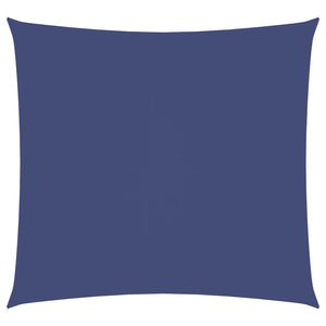 Parasole a Vela in Tela Oxford Quadrata 7x7 m Blu 135528