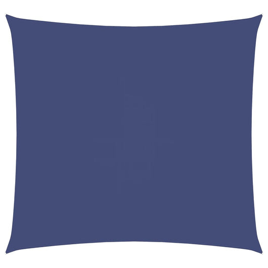 Parasole a Vela in Tela Oxford Quadrata 7x7 m Blu 135528