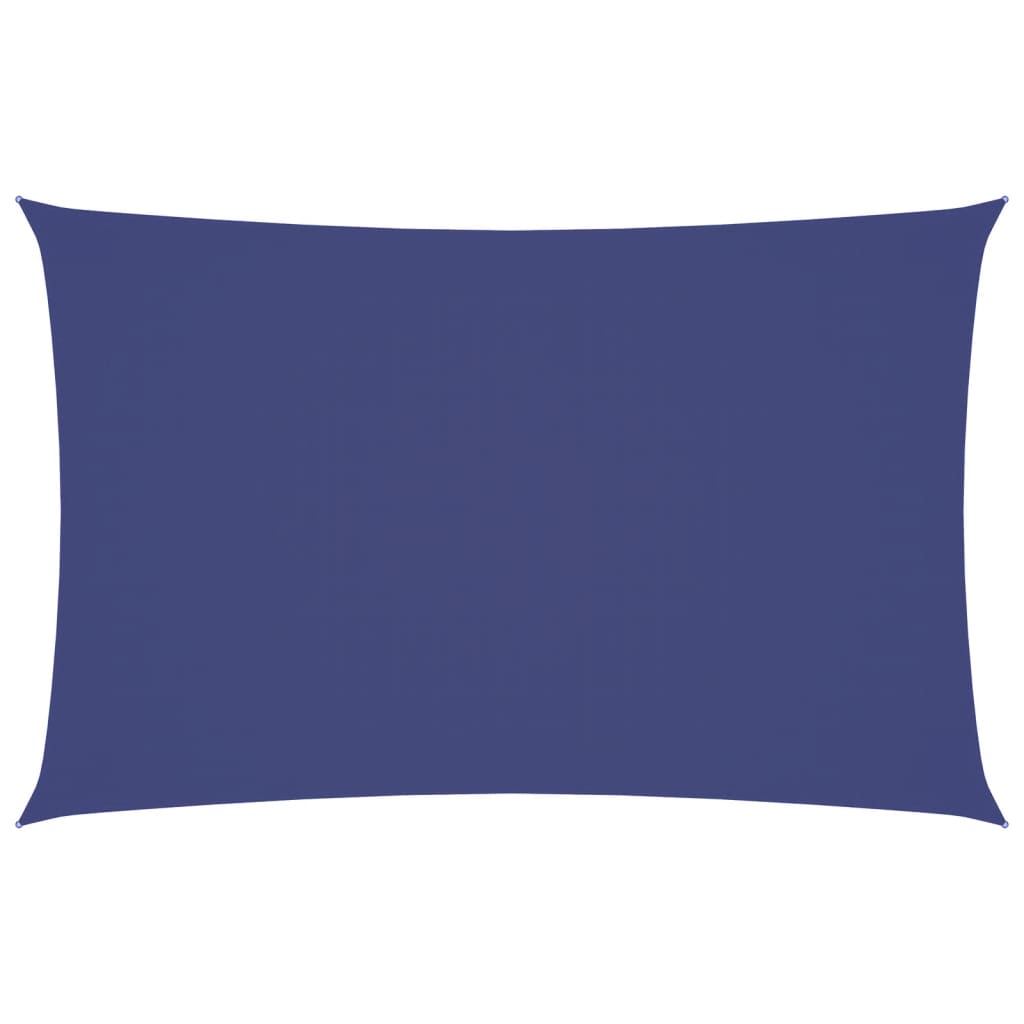 Parasole a Vela Oxford Rettangolare 2x4,5 m Blu 135533