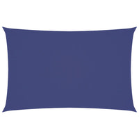 Parasole a Vela Oxford Rettangolare 2x4,5 m Blu 135533
