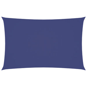 Parasole a Vela Oxford Rettangolare 2x4,5 m Blu