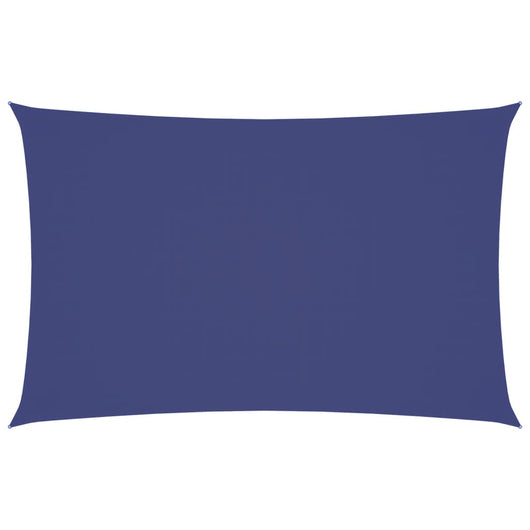 Parasole a Vela Oxford Rettangolare 2x4,5 m Blu