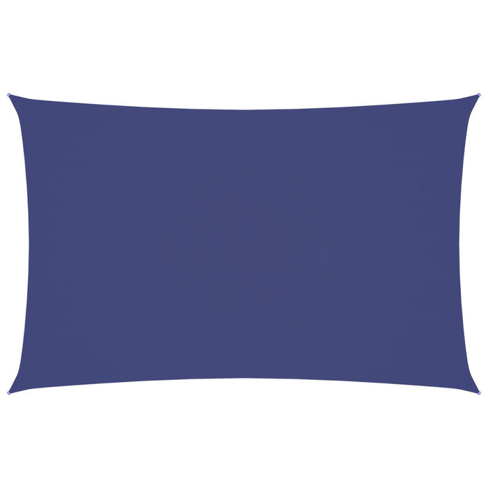 Parasole a Vela Oxford Rettangolare 2x4,5 m Blu