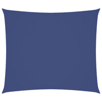 Parasole a Vela Oxford Rettangolare 2,5x3 m Blu