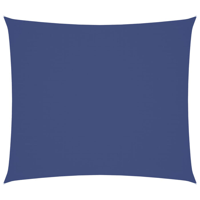 Parasole a Vela Oxford Rettangolare 2,5x3 m Blu
