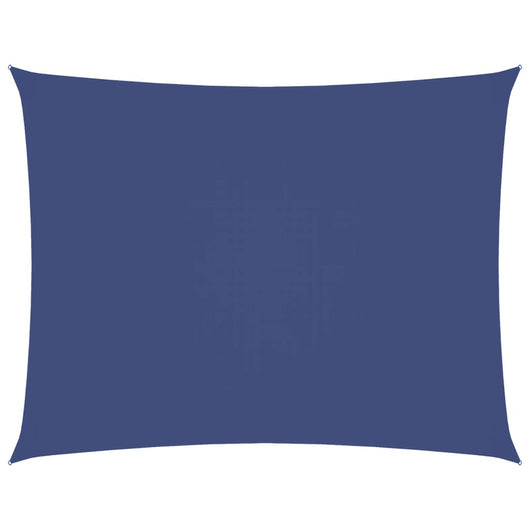 Parasole a Vela Oxford Rettangolare 2,5x3,5 m Blu 135536