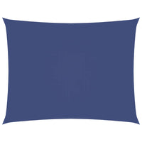 Parasole a Vela Oxford Rettangolare 2,5x3,5 m Blu