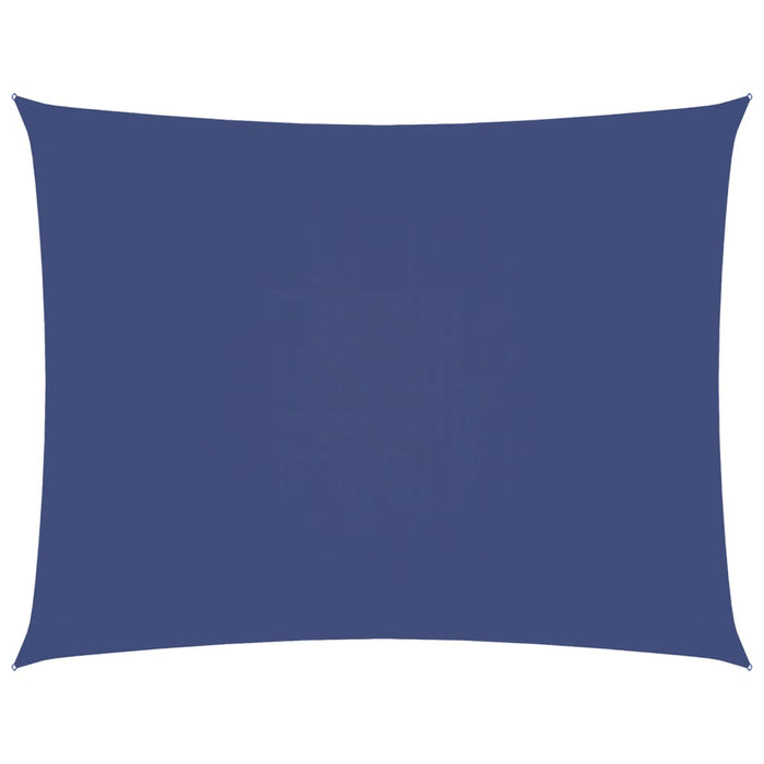 Parasole a Vela Oxford Rettangolare 2,5x3,5 m Blu