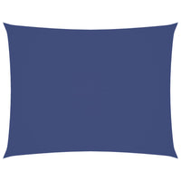 Parasole a Vela Oxford Rettangolare 2,5x4 m Blu 135537