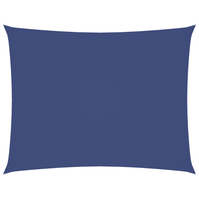Parasole a Vela Oxford Rettangolare 2,5x4 m Blu
