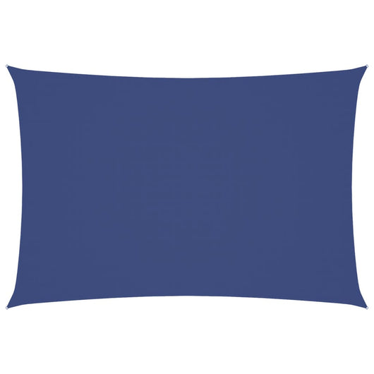 Parasole a Vela Oxford Rettangolare 2,5x4,5 m Blu 135538