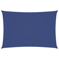 vidaXL Parasole a Vela Oxford Rettangolare 2,5x4,5 m Blu