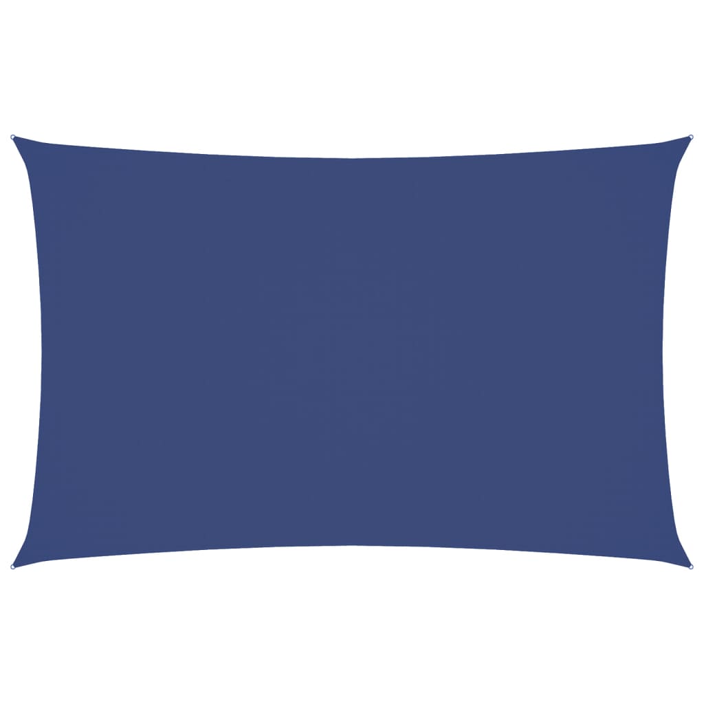 Parasole a Vela Oxford Rettangolare 2,5x5 m Blu 135539