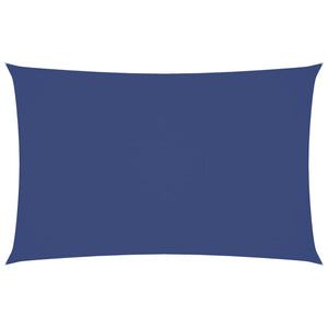 Parasole a Vela Oxford Rettangolare 2,5x5 m Blu 135539
