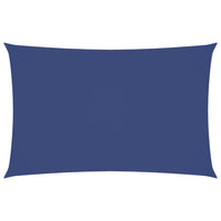 Parasole a Vela Oxford Rettangolare 2,5x5 m Blu