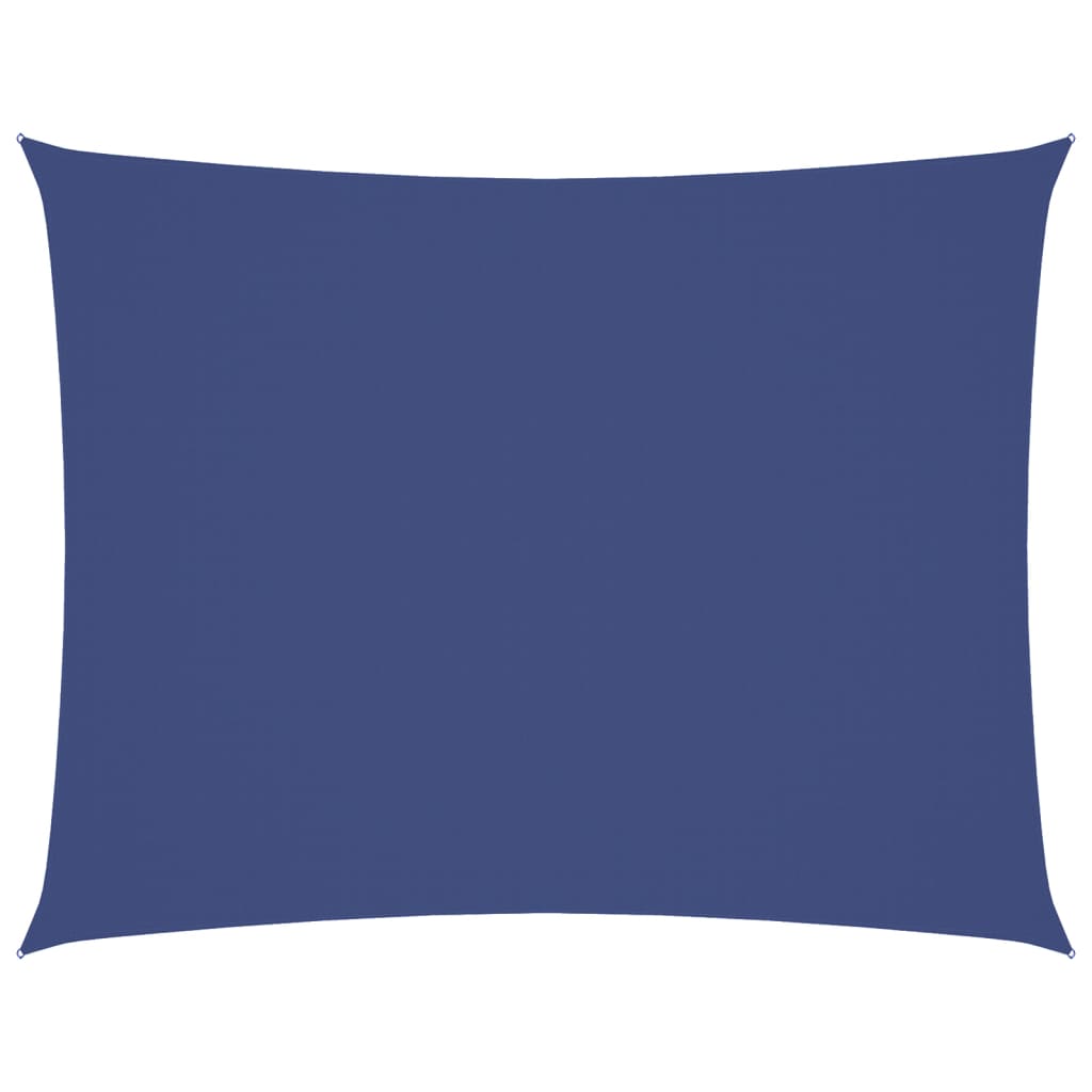 Parasole a Vela Oxford Rettangolare 3x4 m Blu 135540