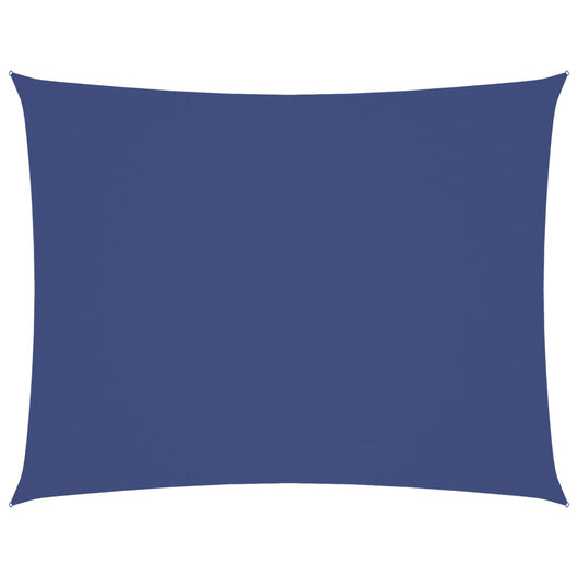 Parasole a Vela Oxford Rettangolare 3x4 m Blu 135540