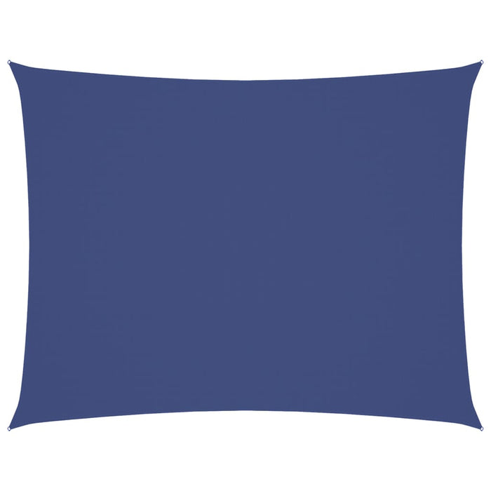 Parasole a Vela Oxford Rettangolare 3x4 m Blu 135540