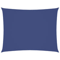 Parasole a Vela Oxford Rettangolare 3x4 m Blu