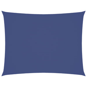 Parasole a Vela Oxford Rettangolare 3x4,5 m Blu 135541