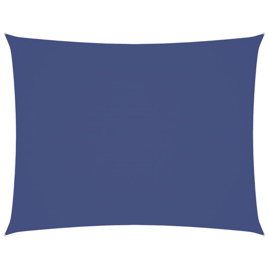 Parasole a Vela Oxford Rettangolare 3x4,5 m Blu 135541