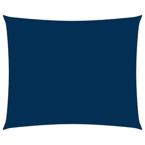 Parasole a Vela Oxford Rettangolare 3x5 m Blu 135542