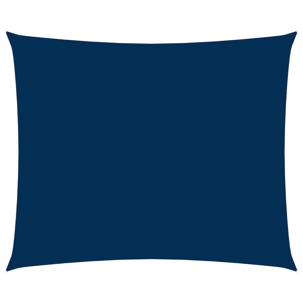 Parasole a Vela Oxford Rettangolare 3x5 m Blu