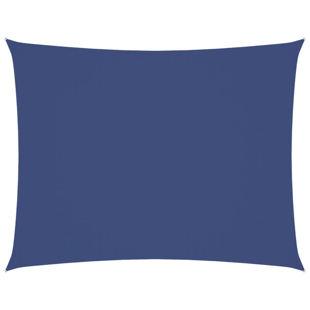 Parasole a Vela Oxford Rettangolare 3x6 m Blu 135543
